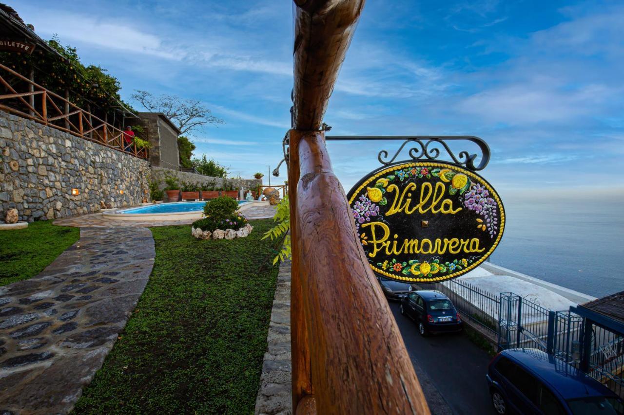 Villa Primavera Furore Kültér fotó